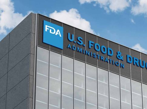 FDA building with U.S. Food & Drug Administration sign.
