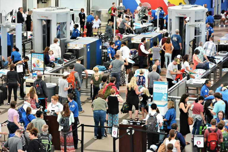 Airport Security COLLAPSES During Spring Break….